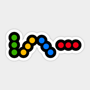 Signals and Art Sticker